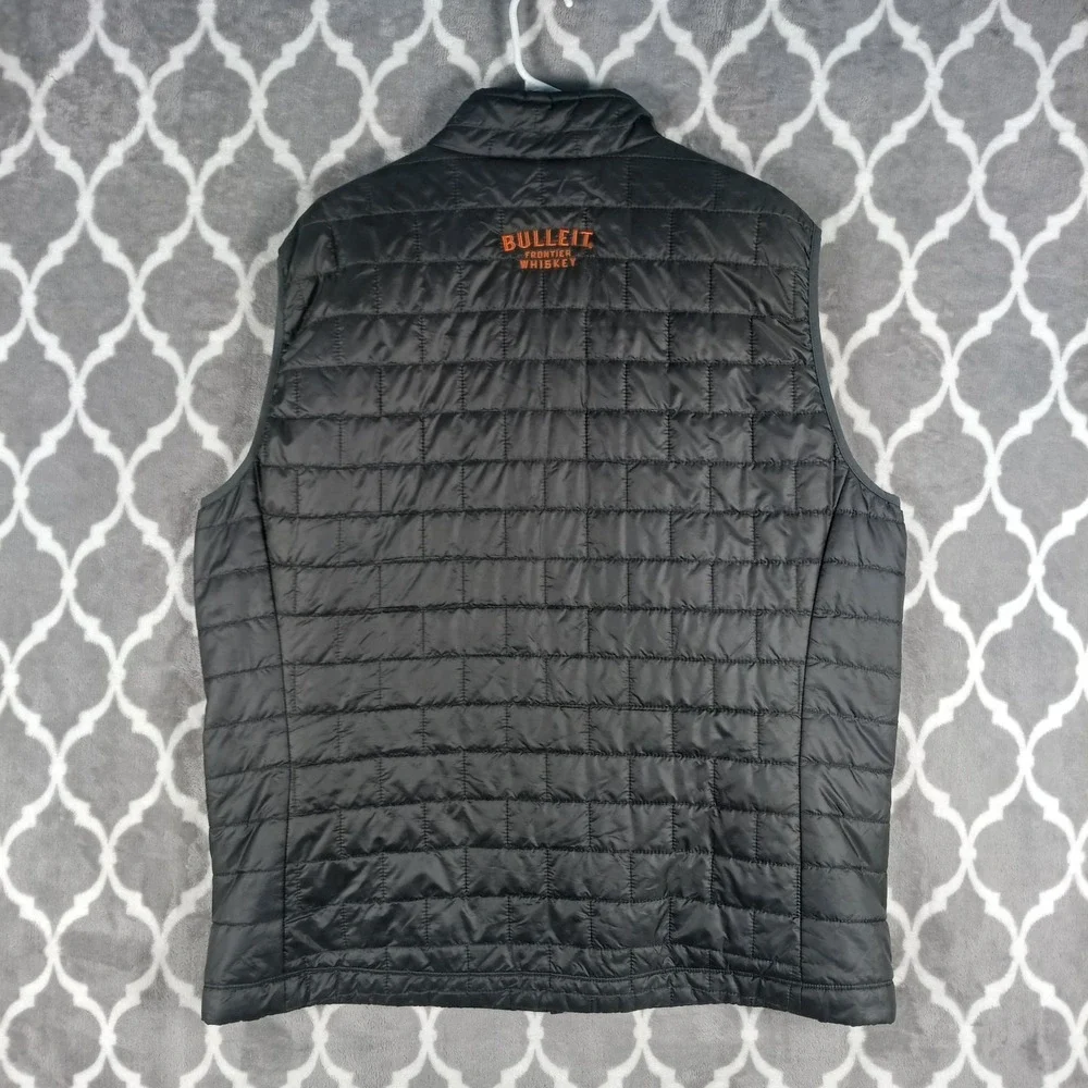 Patagonia Quilted Vest Men XXL Gray Nano Puff Full Zip 84242